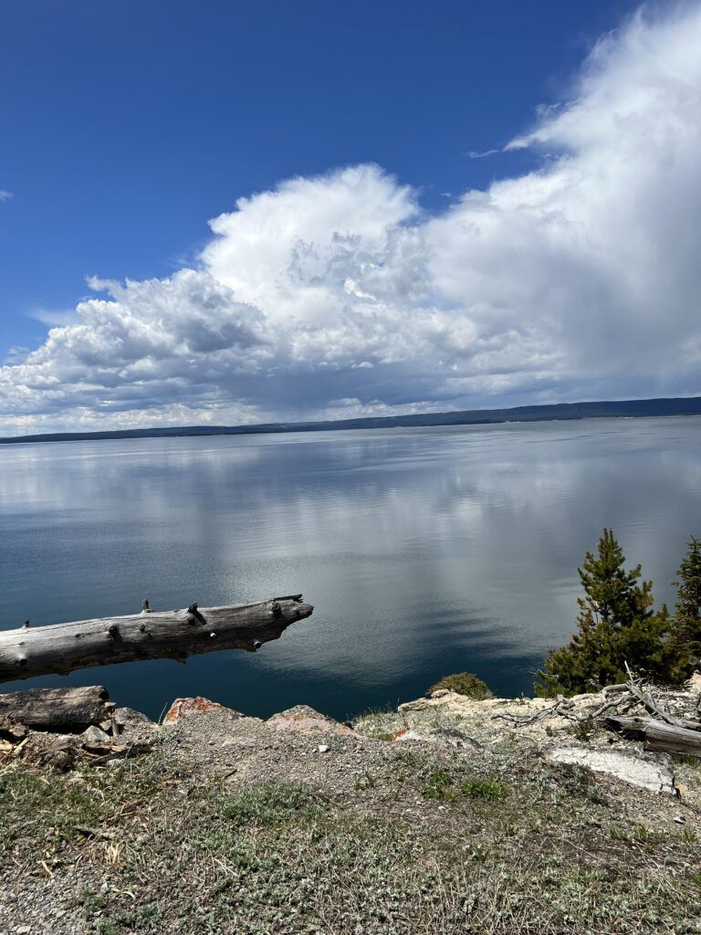 yellowstone-lake-yellowstone-national-park-reflection-clouds